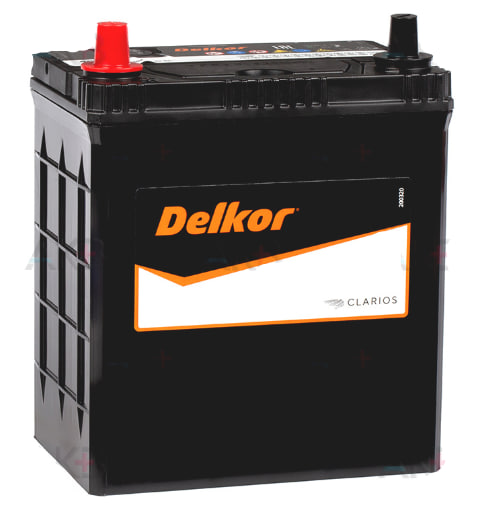 АВТОМОБИЛЬНЫЙ АККУМУЛЯТОР DELKOR 46B19R (40L 370A 187X127X227)
