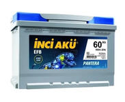 Аккумулятор автомобильный INCI AKU EFB 60R 560 А обр. пол. 60 Ач (L2 060 056 013)