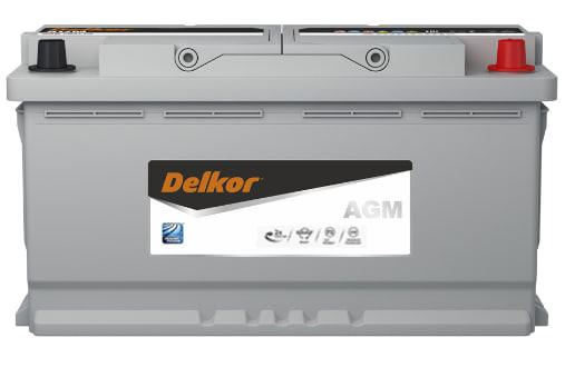 АВТОМОБИЛЬНЫЙ АККУМУЛЯТОР DELKOR AGM 95 АЧ 900A (353Х175Х190) LN5