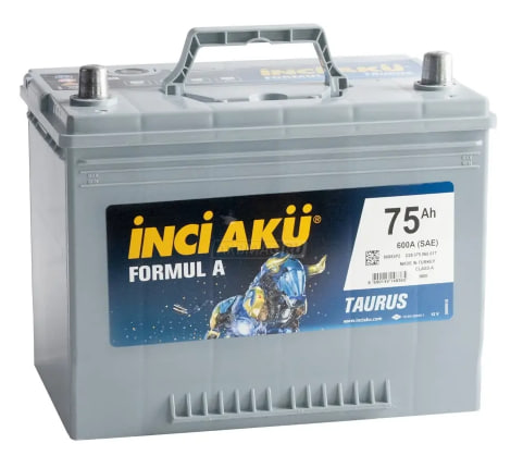 Аккумулятор автомобильный INCI AKU Formul A 75L 600 А прям. пол. 75 Ач (D26 075 060 117)